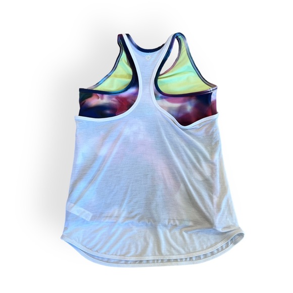 Athleta Girl • White Double the Fun Tank • Size L/12 - Picture 2 of 6
